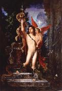 Gustave Moreau Eason and Eros oil painting